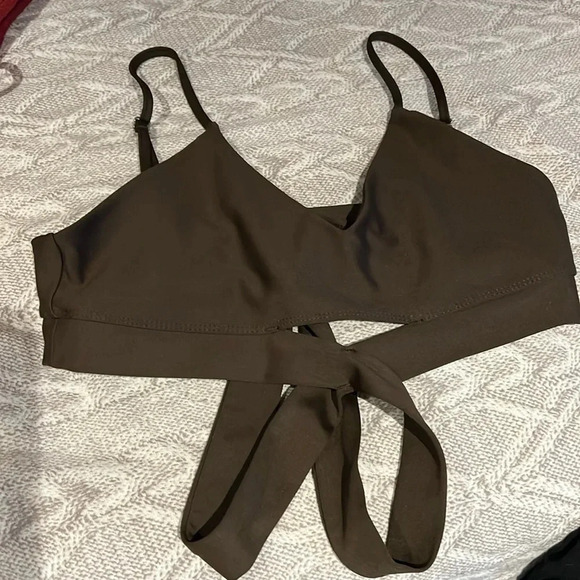 Vintage style fashion Lycra top Sz  L - Picture 3 of 9